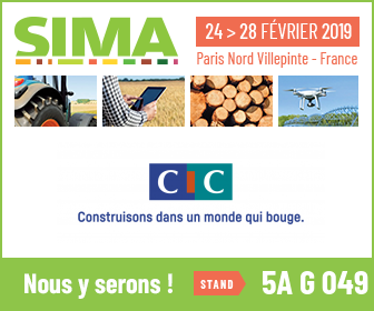 Salon SIMA du 24 au 28 février 2019 à Paris Nord Villepinte
